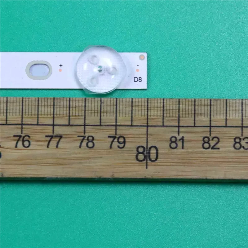Neue LED-Lampenleisten für Fernseher HRS_SQY43_3X8_2W_MCPCB 12mm_V1 Hintergrundbeleuchtungsstreifen JL.D 43081330 -031BS-M_V01 Matrix Planks Array Bands Tape
