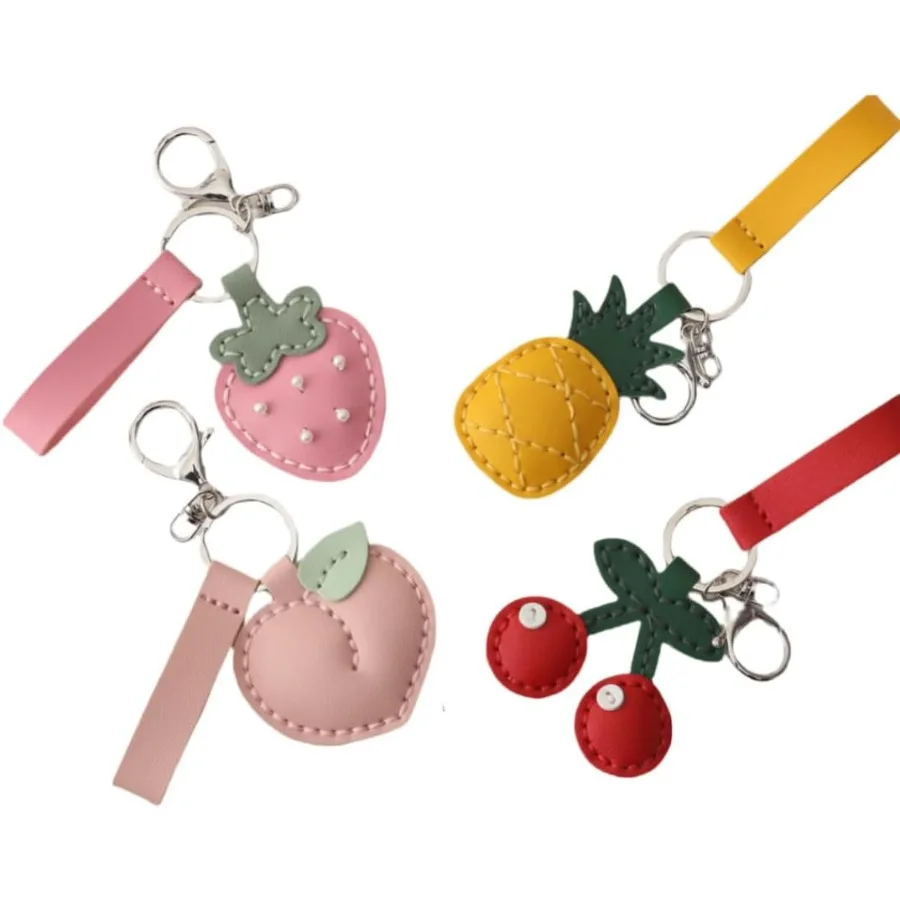 

Кожаная сумка с фруктами, подвеска для кошелька, подвески, брелки, набор для рукоделия «сделай сам», для женщин, сумки, рюкзак, набор для изготовления брелоков