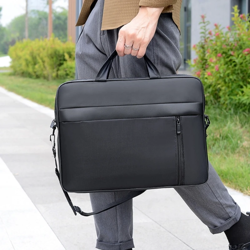 15,6-Zoll-Laptoptasche, Umhängetasche, Handtasche für Business und Büro