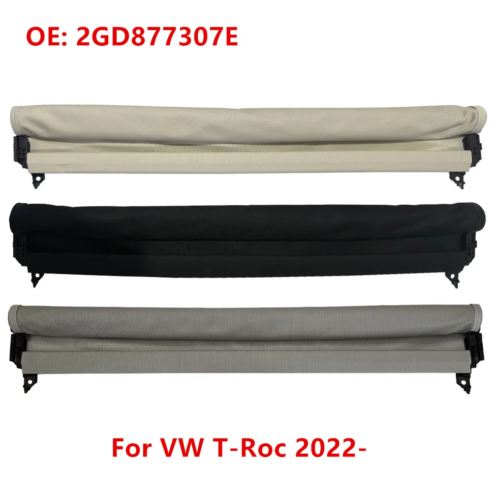 Car Panorama Sunroof Roller Blinds Sunshade Curtain Cover Assembly For Volkswagen VW T-Roc 2022- 2GD877307E