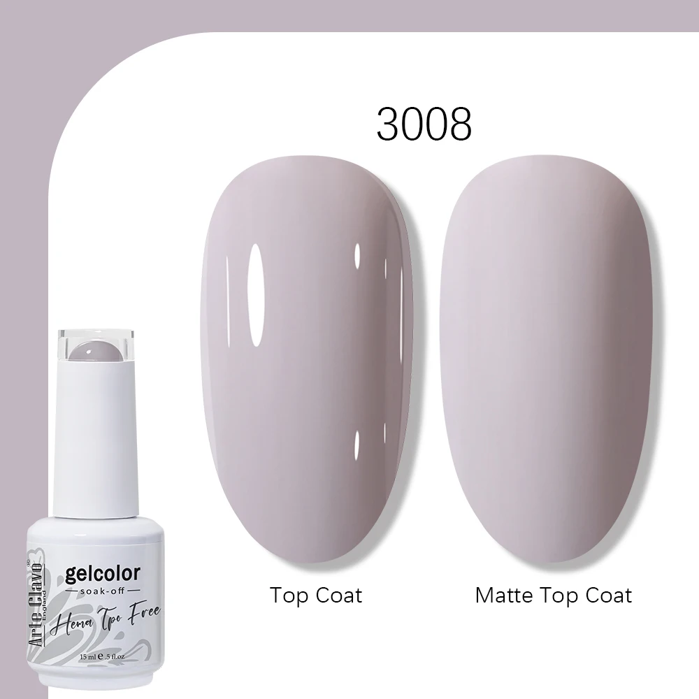 Arte Clavo 15ml Gel Nagellak Neon Bruin Koningsblauw Rood Groen Nude Nagelkunst Lak Gel Lak Top Coat UV Gel Nagellak