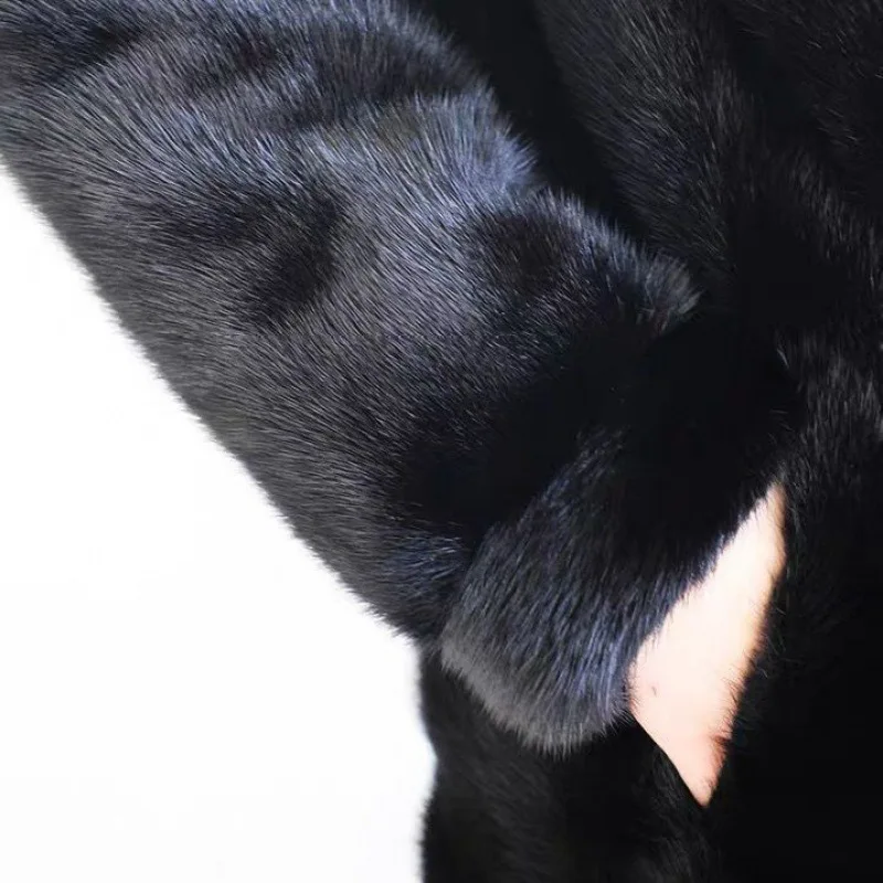 Luxury Brands Men's Clothing Fur Jackets Mink Fur Faux Fur Coat Winter High Quality Warm Design Thick Business Casual Outerwear