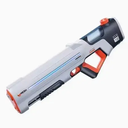 New Pulse Colorful Flashing Electric Continuous Water Gun Toy Automatic Water Suction Large Capacity Adult Water Toy Gift