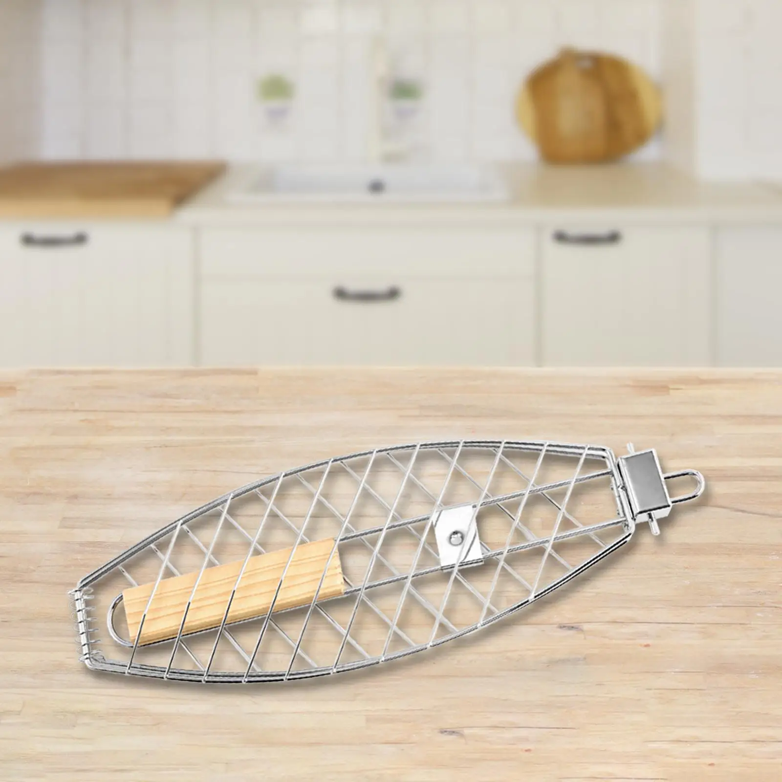 Barbecue Grill Basket Folding Portable Grill Net for Picnic Party Camping Barbecue Grill Basket Folding Portable Grill Net for Picnic Party Camping