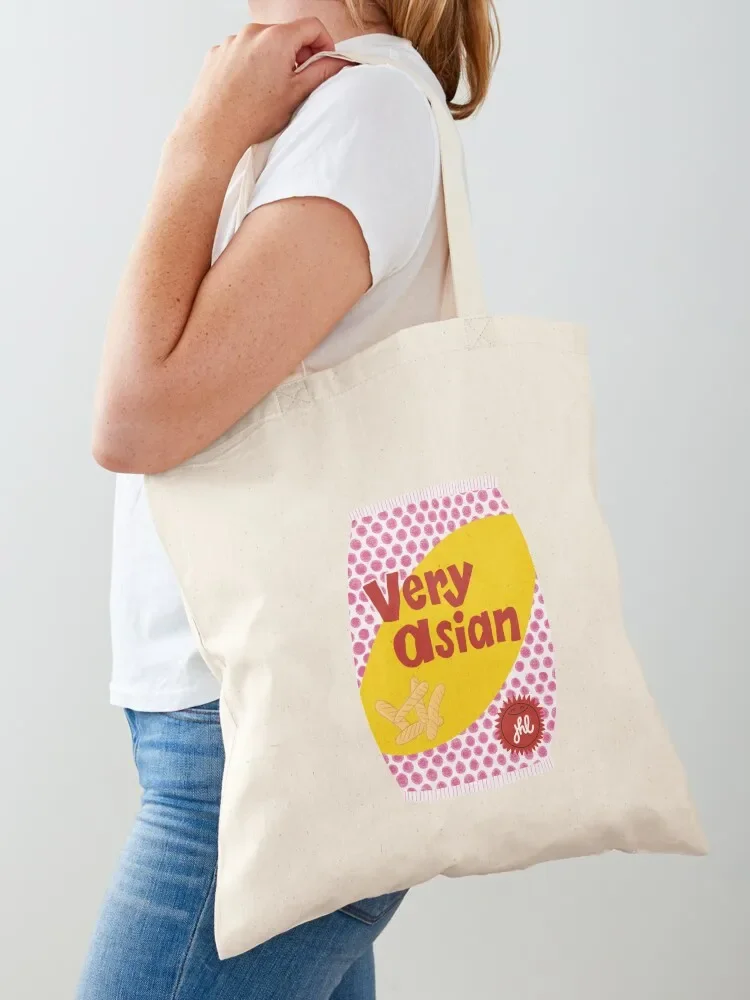 Very Asian - #VeryAsian - Inspired by Shrimp Chips Tote Bag hand bag ladies canvas bags Shopper handbag Tote Bag