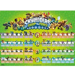 Skylander Swap Force Spielkonsole Chips Karte Spyro Drachen Imagineit Sammlung Kinder Jungen Geschenke 29-56