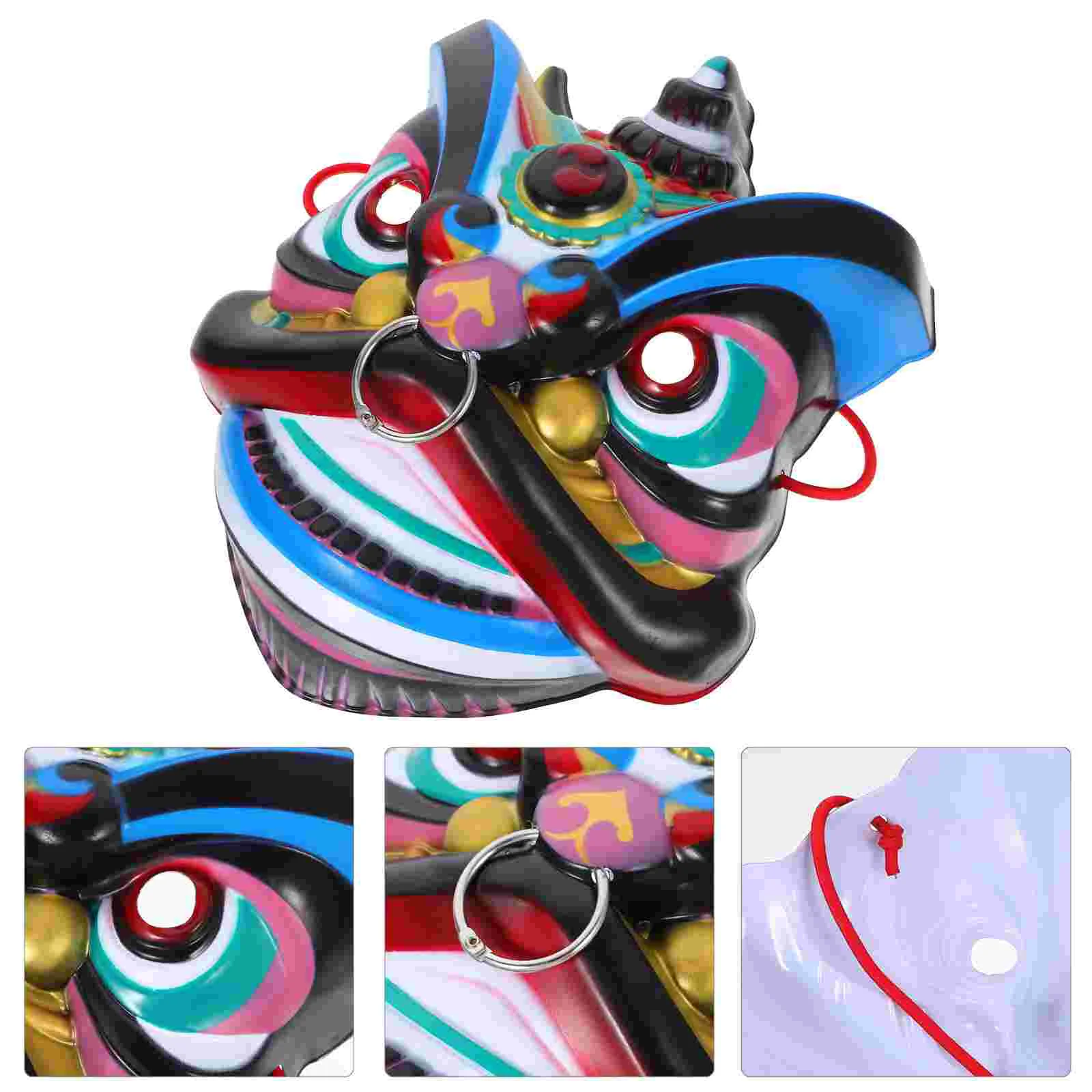 Dancing Lion Mask Party Favor Lion Mask Decorative Mask Halloween Party Mask Prop Funny Lion Masks Halloween Mask