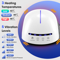 Smart Knee Massage Electric Infrared Hot Compress Knee Relax Massager 3 Modes Vibration Knee Massager Relive Joint Pain