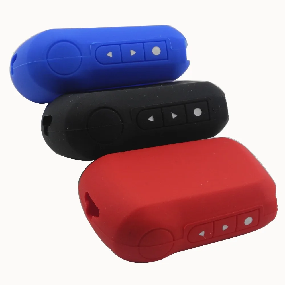 jingyuqin 3 Buttons Silicone Case Cover For Starline A92/A94/V62/A62/A64 LCD Remote Two Way Car Alarm System Silicone Case