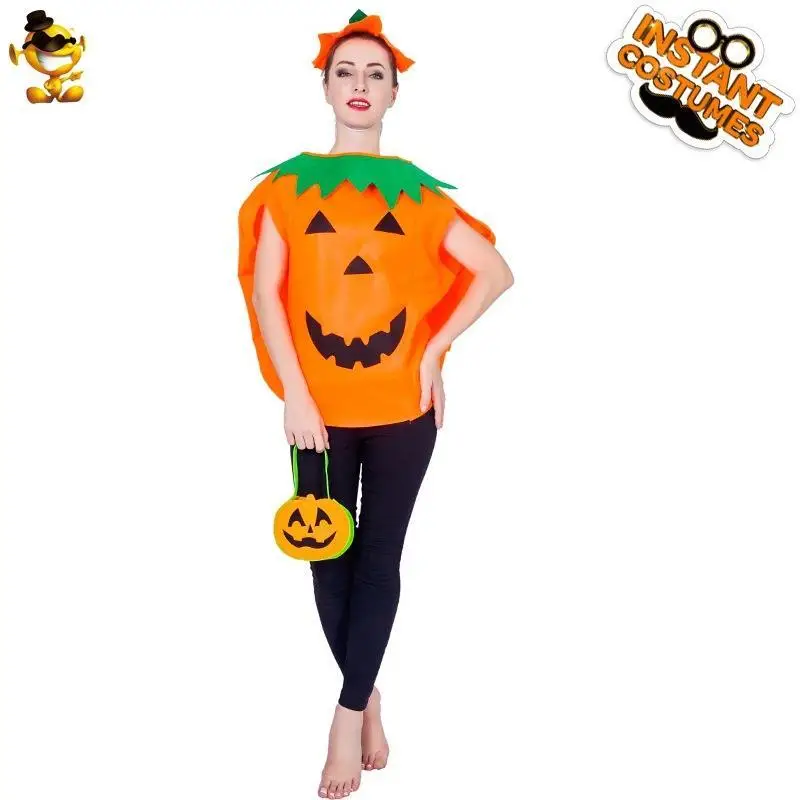 

Adult Women's loween Pumpkin Par Costume Stage Performance Role-plang Clothes Cosplay Suitable for KTV Dres