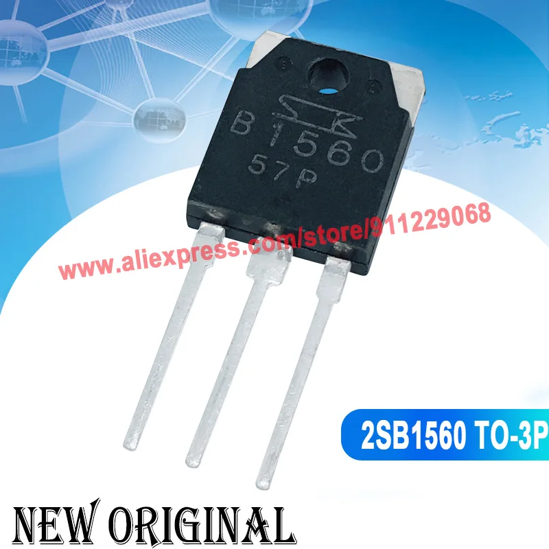(5 peças) 2SD2390 2SB1560 D2390 B1560 TO-3P