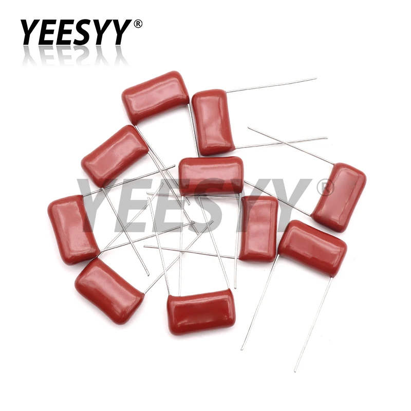 10pcs Metallized Polypropylene Film Capacitor 2000V 102 104 473 1NF 22NF 100NF 0.1UF 2000V 104J 102J 223J 473J 2KV CBB Capacitor