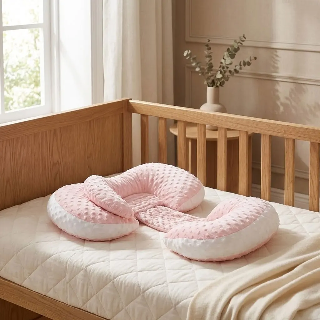 

Подушка для беременных All Trimesters — атласная U-образная крутая поддержка живота и спины для боковых сна