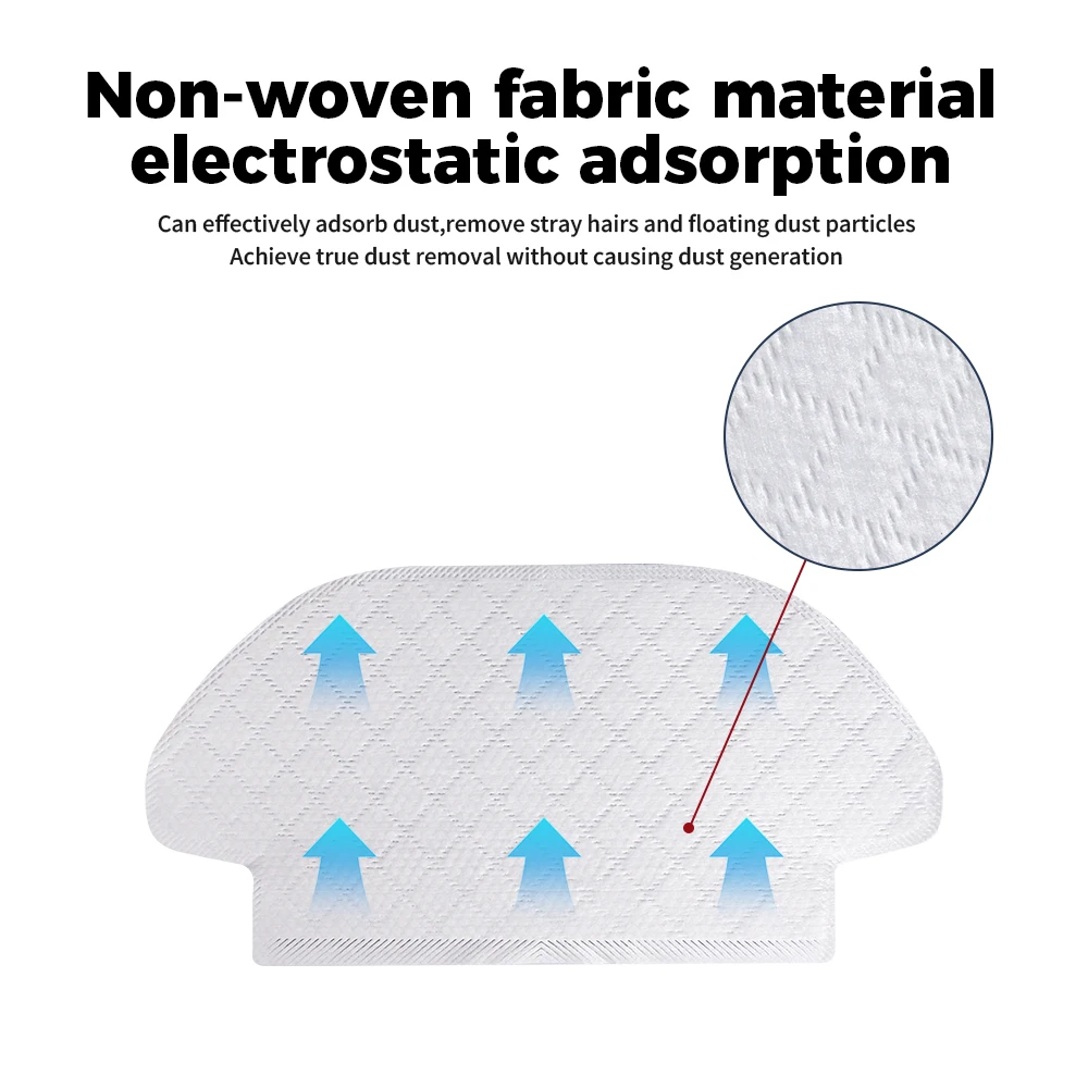 Accesorios de paño de mopa desechables para Robot aspirador Xiaomi Mop 2S/Pro/P/S12/S10EU/STYTJ02YM/XMSTJQR2S/Viomi V2Pro/V3/SE