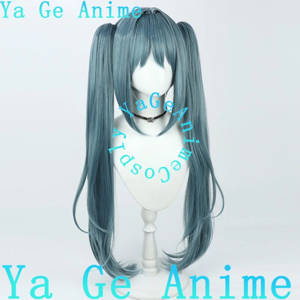 Peruka Cosplay Azur Lane Regensburg, Dziewczęca, z Podwójnymi Kucykami, Świąteczna, Peruka Cosplay z Reality Show, Anime, Gra, Impreza, Wystawa, Dostępna od Ręki