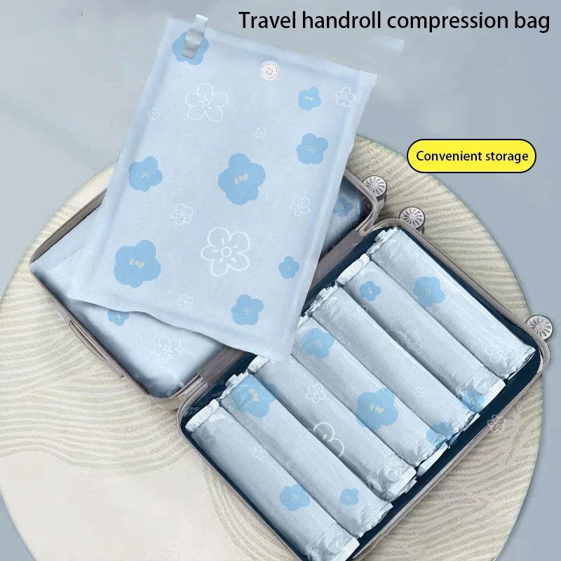 

Вакуумные пакеты для хранения 50-65 см, 16 микрон, из ткани Оксфорд, многоразовые, без насоса, для экономии места