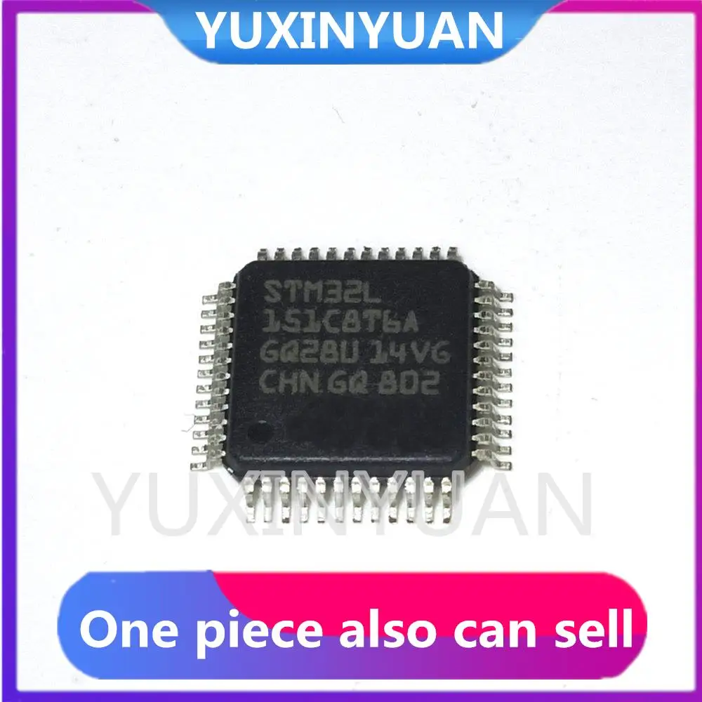 5PCS and new Original STM32L151C8T6A  STM32L151C8T6   TQFP-48 IC IN STOCK 100%Test 