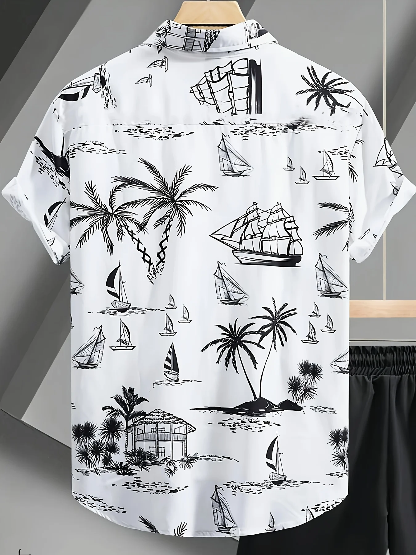 2026 Fashion New Tropical Vacation 3D Printed Hawaiian Boys and Girls' Shirt Summer Casual Short Sleeve Button Loose Beach Shirt