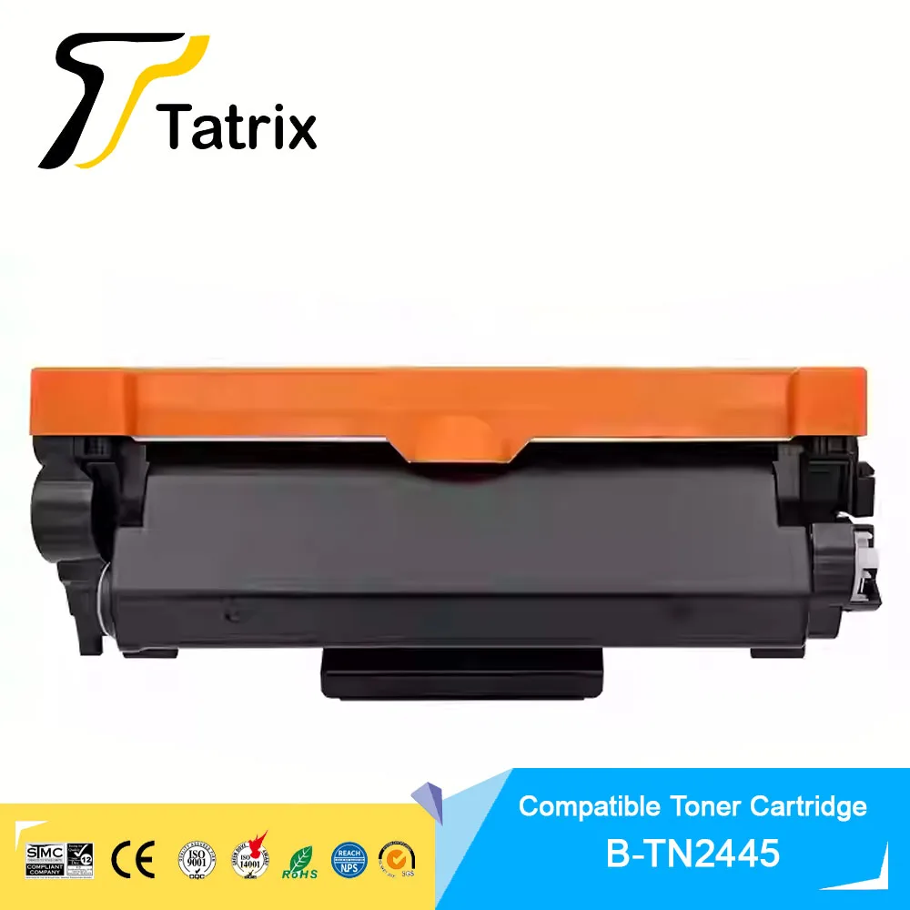 خرطوشة الحبر الليزري الأسود المتوافقة TN2445 من تاتريكس لطابعة MFC-L2375DW/HL-L2310D من Brother (موديل نيوزيلندا)
