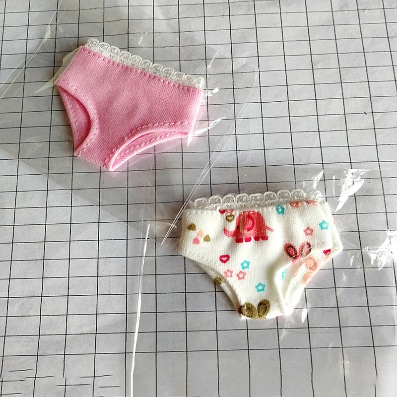 

1/6 Scale Women Girls' Pink and Color Design Underwear Models for 12''Action Figures Bodies DIY Accessories