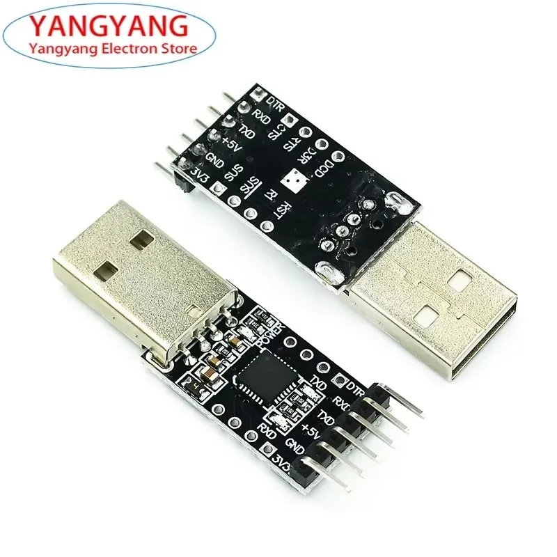 New CP2102 CH9102 Module USB To TTL Serial UART STC Downloader Cable PL2303 Board 5PIN Super Brush line Upgrade For Arduino