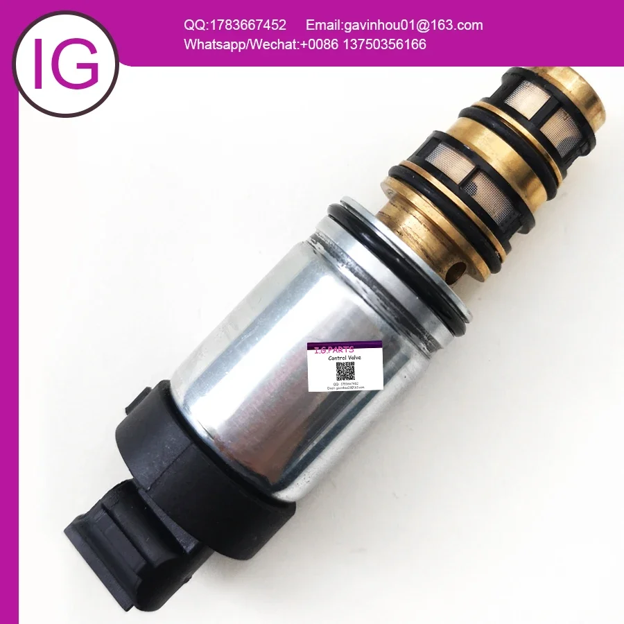 

IG85 Free shipping v5 compressor valve FOR NEW Auto A/C Control Valve Sanden Compressor CVC14/16 length 88mm Valvula Torre