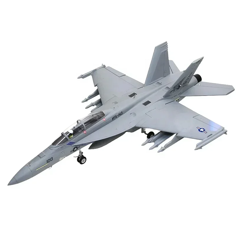 FMS EDF Jet 70mm F-18F Super Hornet V2 PNP RC Fighter High Detail CNC Gear KV1900 Brushless Motor