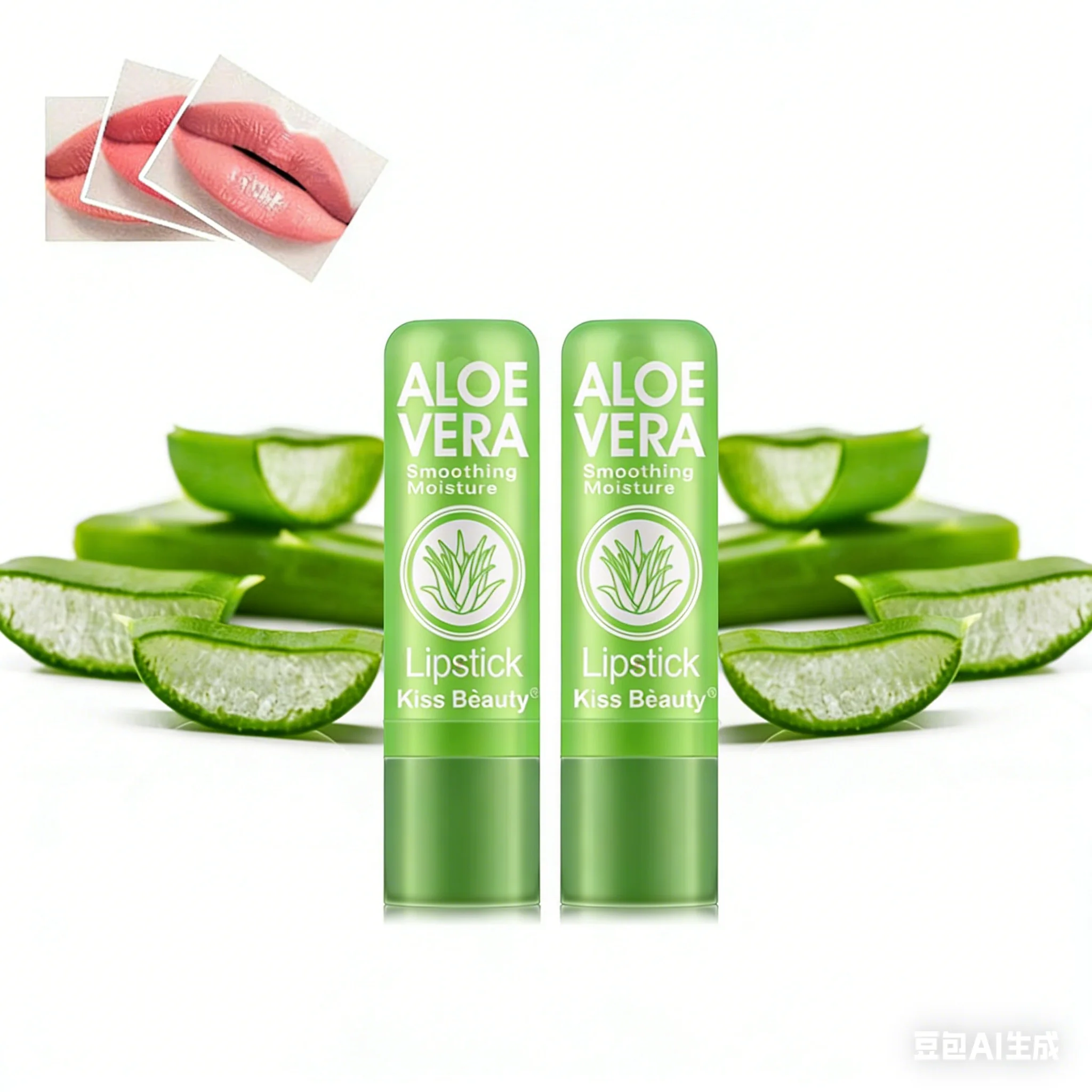 Moisture Lip Balm Aloe Vera Natural Lipbalm Temperature Changed Color Lipstick Long Lasting Nourish Lips Care Makeup