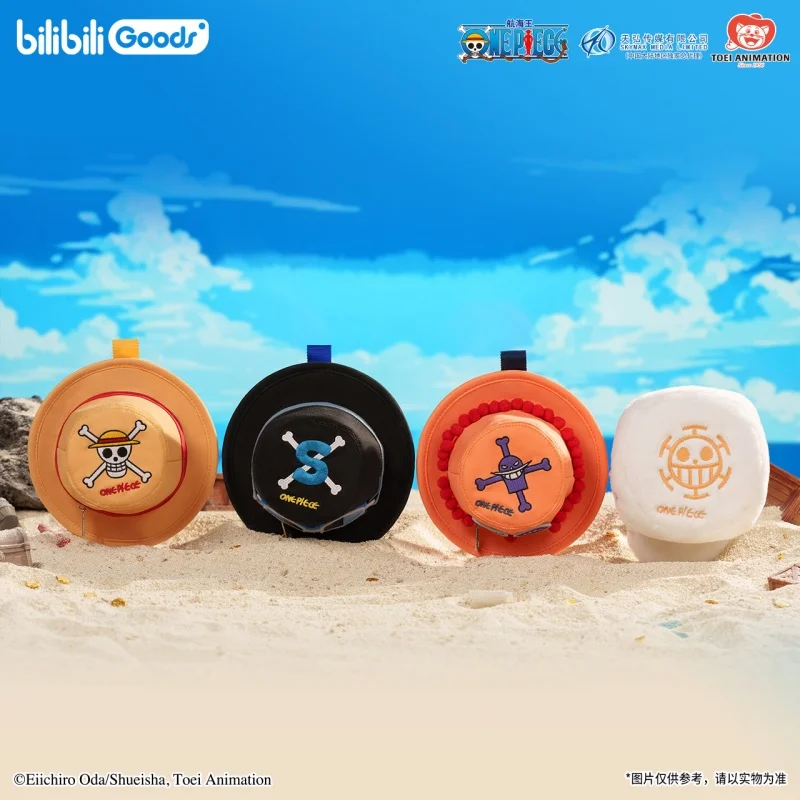 

Bilibili Goods Officially Licensed One Piece Mini Hat Crossbody Bag Luffy Ace Sabo Law Anime Cosplay Pouch For Anime Fans Daily
