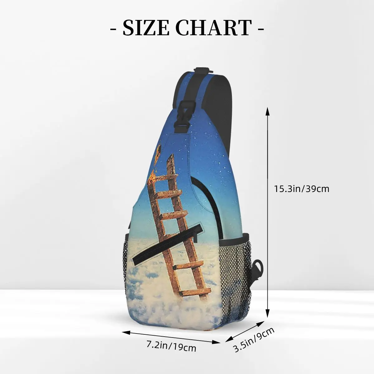 SO HIGH - TRAVIS SCOTT Sling Backpack Sling Bag Hiking Travel Chest Bag Daypack Men Crossbody Backpack Shoulder Bag Pouch