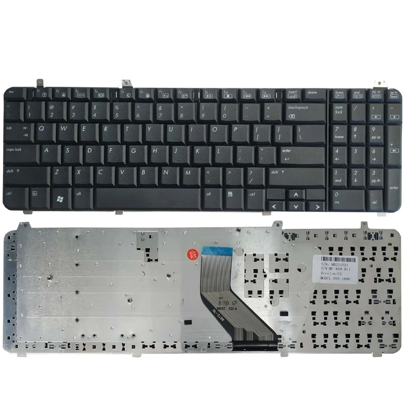 NEW US laptop keyboard for HP Pavilion dv6t-1100 dv6t-1200 dv6t-1300 dv6t-2300 dv6t-1000 dv6t-2000 dv6t-2100 dv6-1259dx