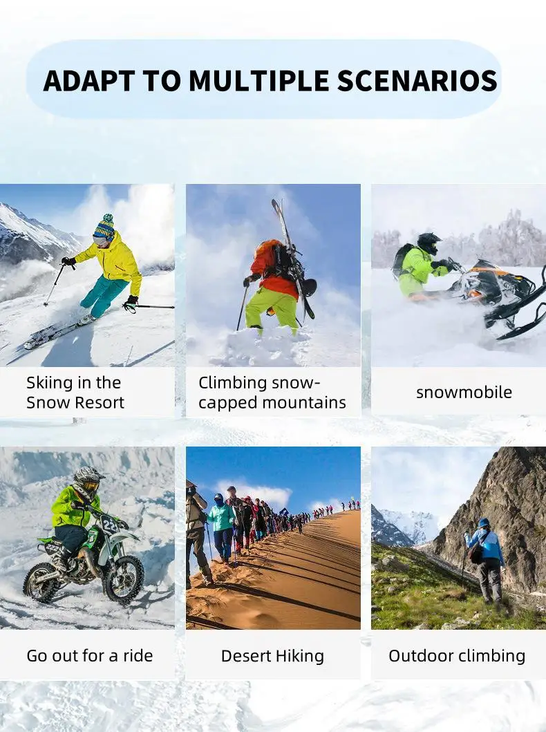 2025 Adult Snowmobile Glasses Winter Men Women High Definition Lens WindProof DustProof SandProof Skiing Glasses