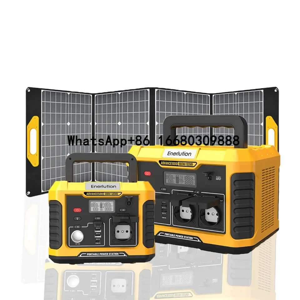 

300w 500w 800w 1000w portable power station camping electronics & portable power stations portable solar generator for ev car