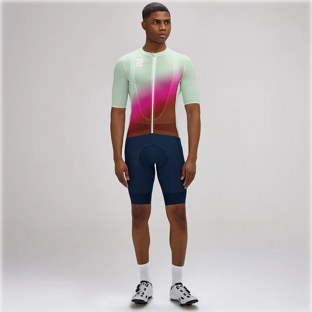 

RUNCHITA Ciclismo NEW Summer Short Sleeve Jersey Cycling clothing Breathable Maillot New Ciclismo Hombre