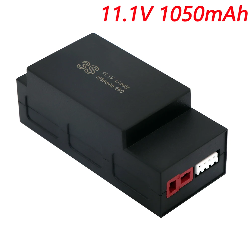 11.1V 1050mAh akumulator z ładowarką Lipo dla MJX Hyper Go H16H H16E 16207 16208 16209 16210 1/16 R/C części do samochodów ciężarowych oryginalna