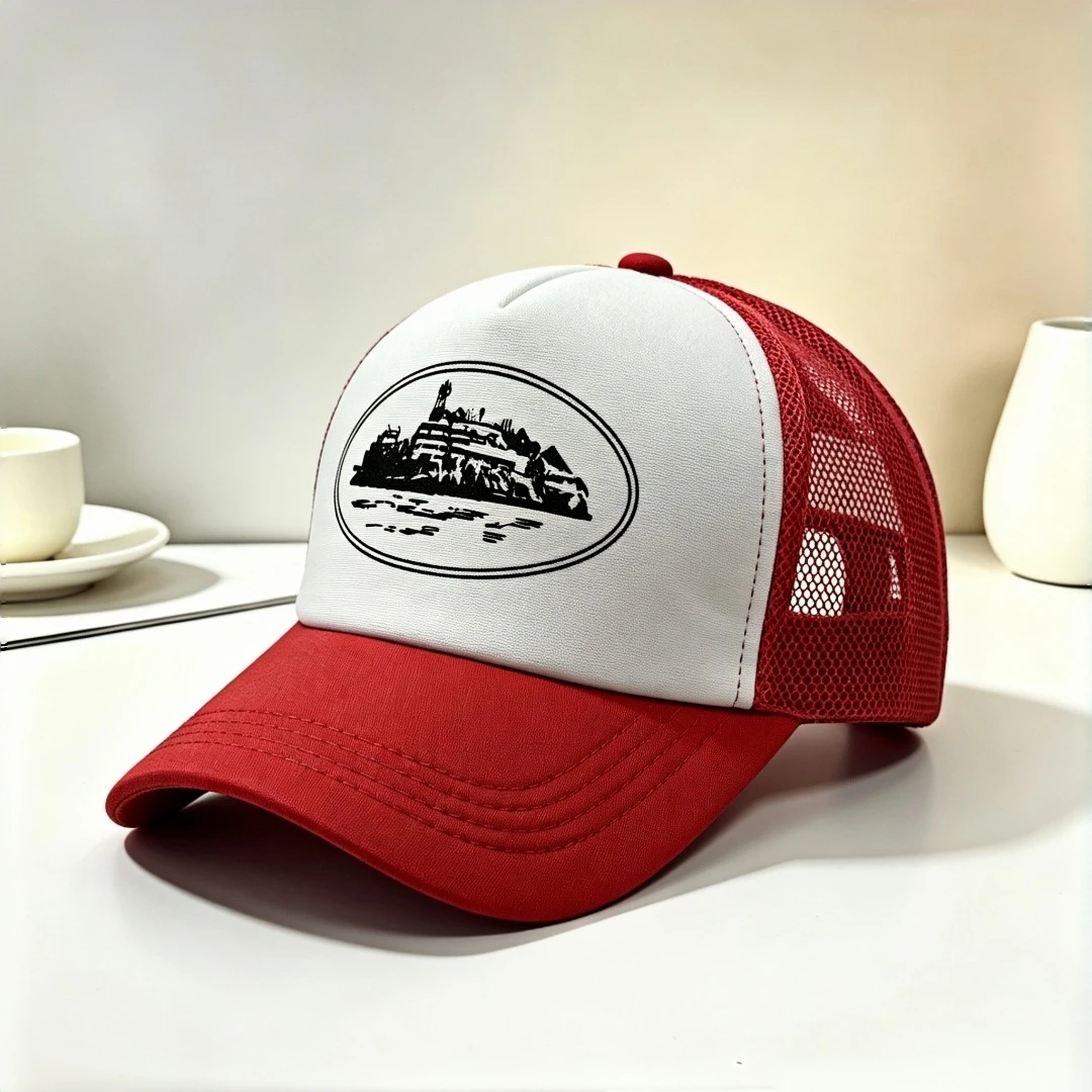 Topi Trucker Pria Wanita, Mode - Trucker Cap Mesh ulasan dan harga