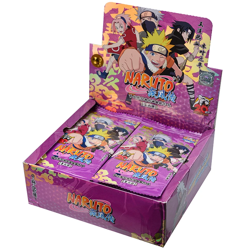 KAYOU Genuine Naruto Boxes Booster Packs Trading Card Game Box