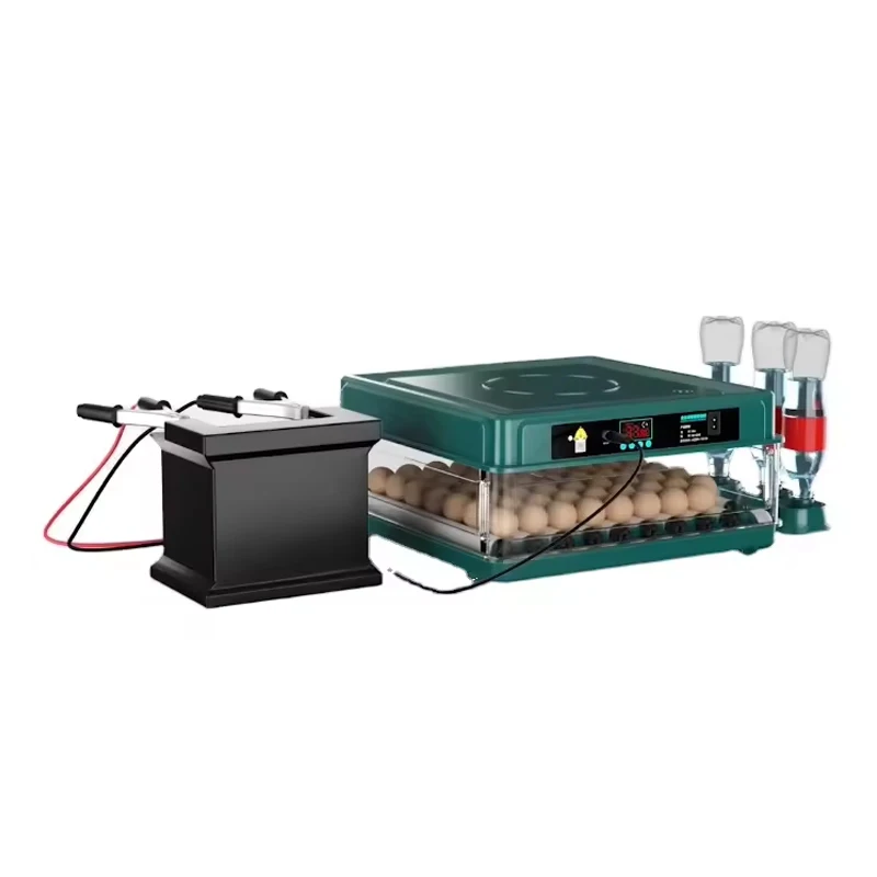 

Dual Power 1 Layer 12-300 Egg Incubator - Smart Automatic Poultry Hatching Solution for Household