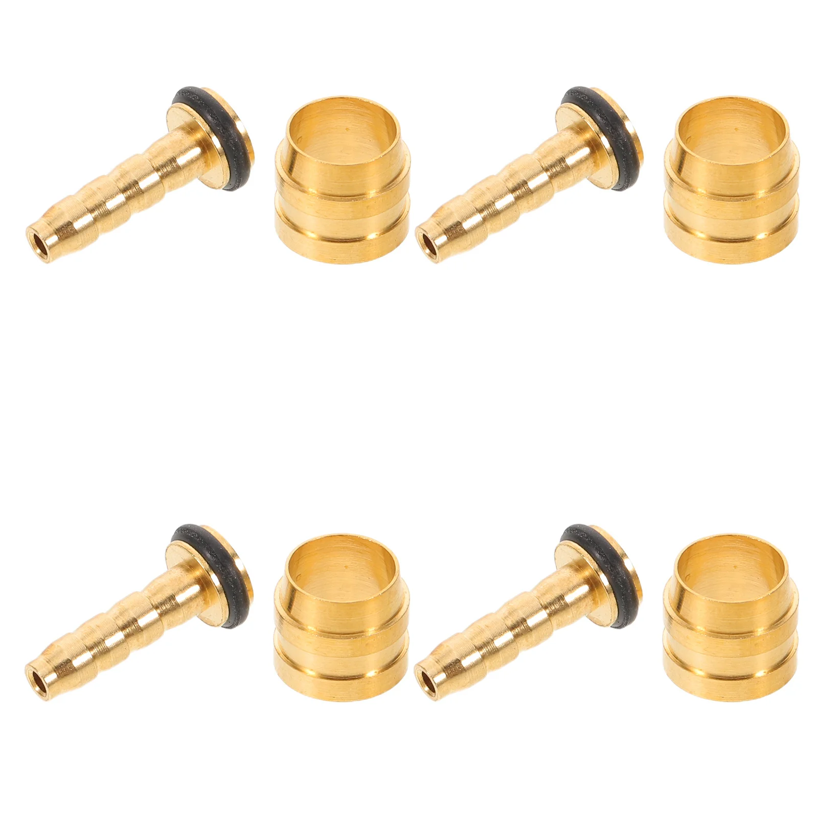 

8Set Bike Hydraulic Disc Brake Oil Needle Olive Insert Kit Hydraulic Disc Brake Connector Repair Parts Replacement