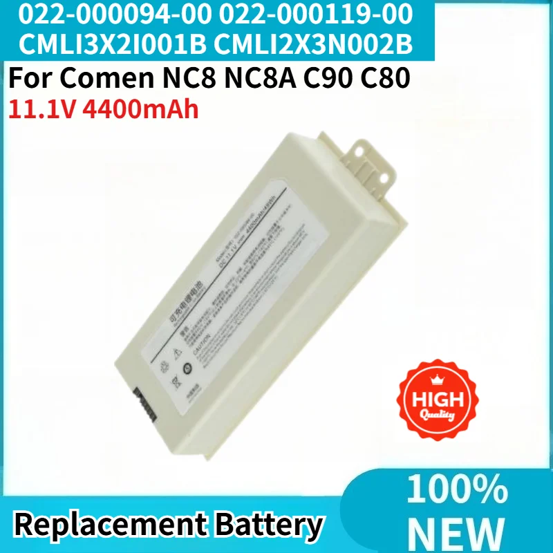 022-000094-00 022-000119-00 CMLI3X2I001B CMLI2X3N002B Battery 11.1V 4400mAh for Comen NC8 NC8A C90 C80 Replacement Battery