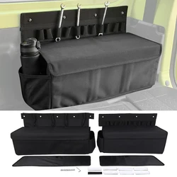 Car Trunk Side Storage Bag Organizer Window Tool Tray for Suzuki Jimny JB64 JB74 2019-2024 Stowing Tidying Interior Accessories