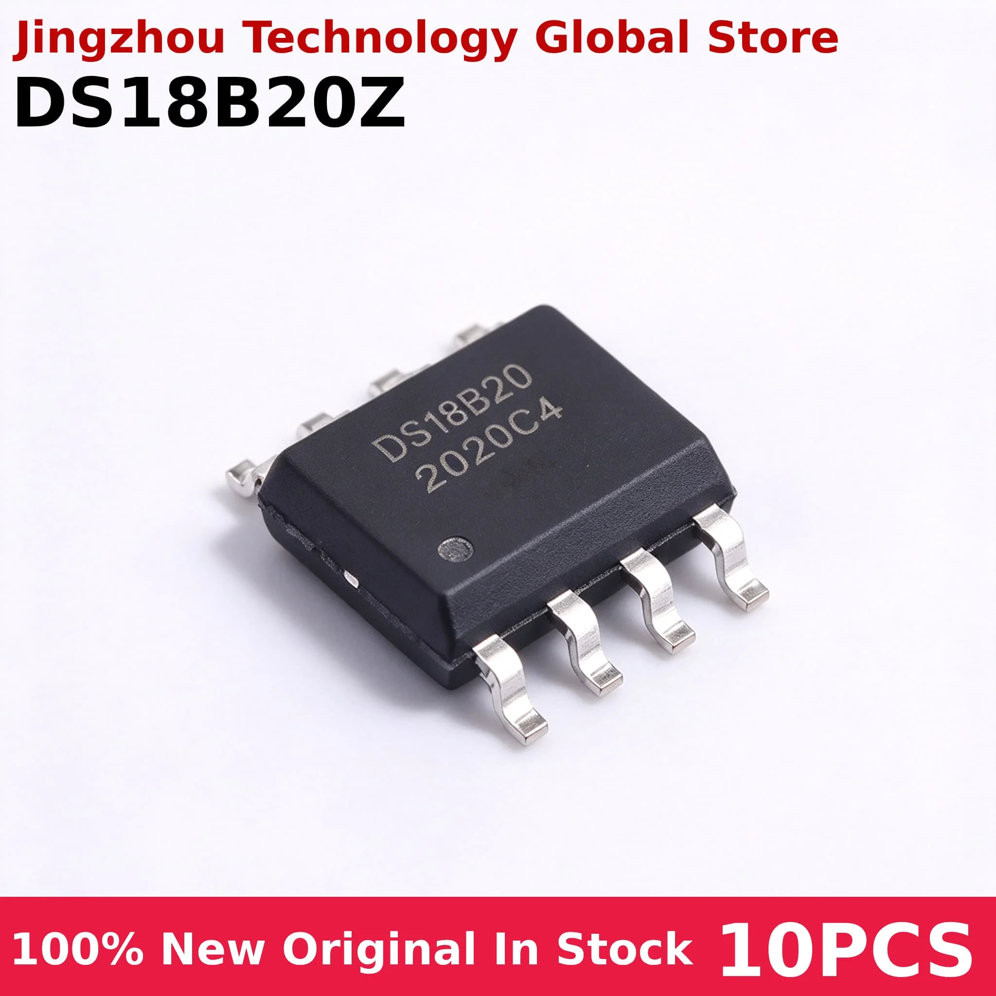 10PCS DS18B20Z Temperature Sensor Thermometer DS18B20Z 18B20 SOP8﻿ 100% New Wholesale