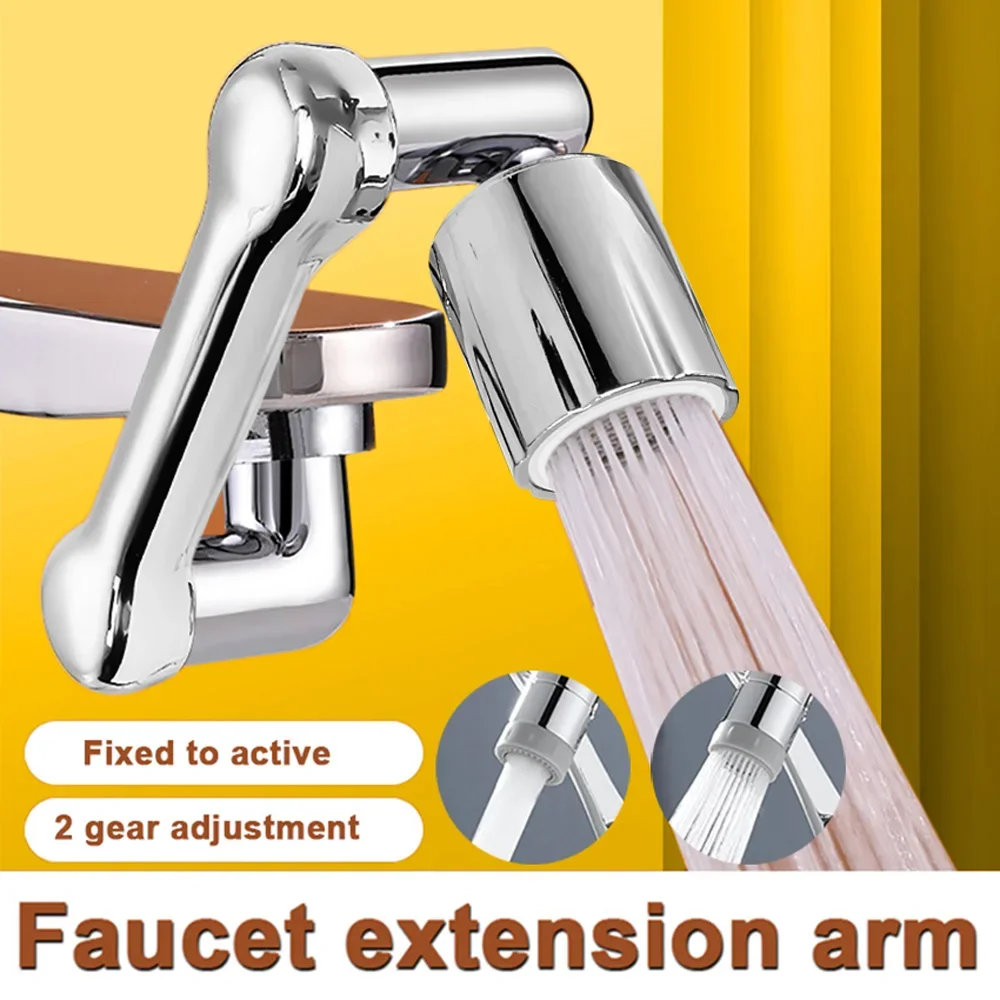 

Tap Nozzle Universal 360° Rotation Faucet Nozzle Extender 1080° Kitchen Faucet Mixer Aerator Bathroom Tap Attachment