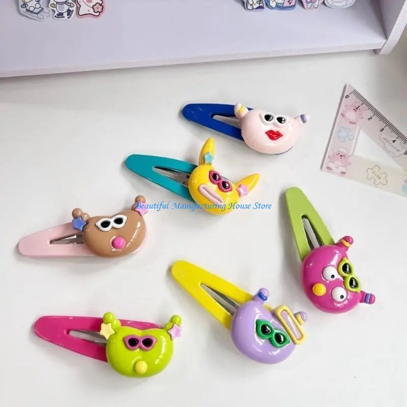 E56A lalki z kreskówek spinka do włosów gumka do włosów żywiczne spinki do włosów dla kobiet prezent akcesoria do włosów