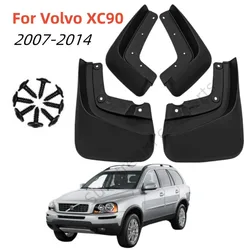 4pcs/Set Mud Flap Mudguards for VOLVO XC90 2007 2008 2009 2010 2011 2012 2013 2014 Fender Guard Splash Car Front Rear