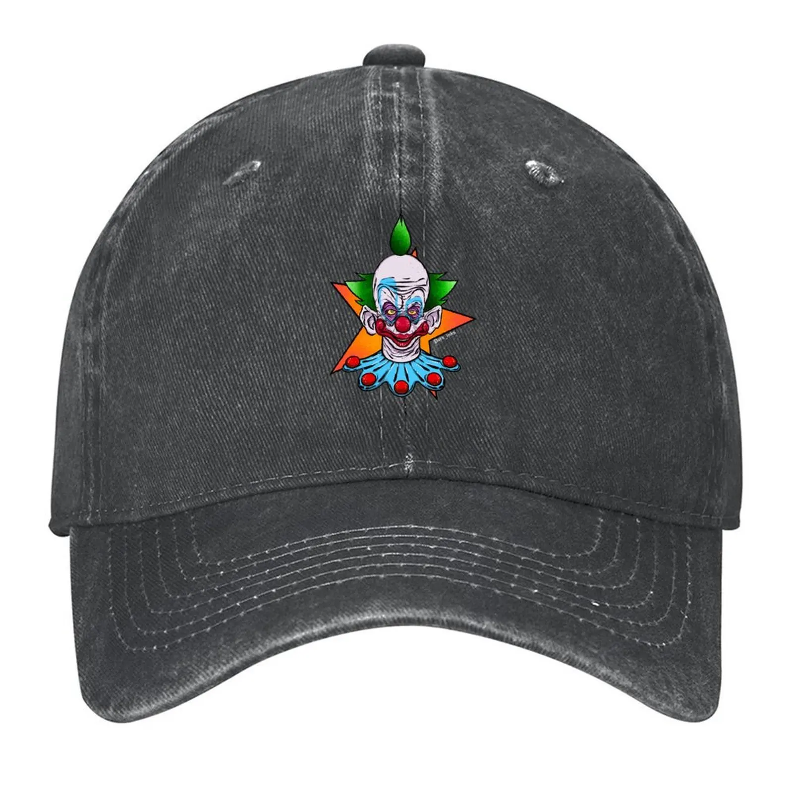

Shorty - Killer Klowns from Outer Space Baseball Cap hats on offer Sunhat golf hat genuine Vintage Boy Child Women's