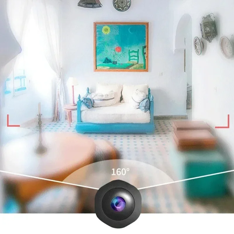 4K WiFi Security Camera Infrared Night Vision Magnetic Mount Easy Install Wide Angle Lens Phone Remote Monitor for Home Office image 6