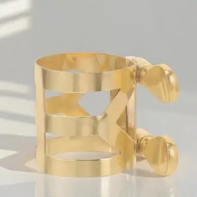 

Alto Saxophone Sax Ligature Clip Copper Adjustable Reed Fastener Saxophone Supplies Sax Accessories Clarinet Ligature