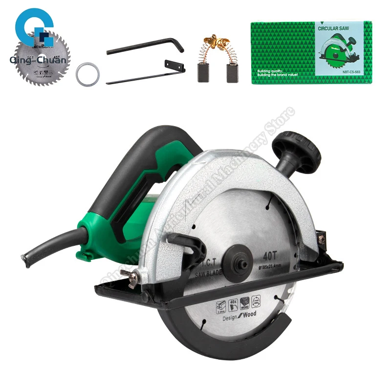 

Электрическая циркулярная пила мощностью 1450 Вт для резки древесины и многофункциональная циркулярная пила для обработки древесины