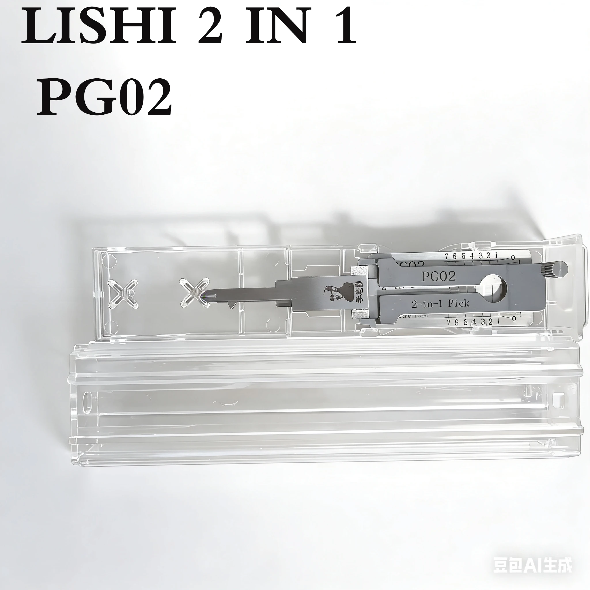 LISHI Auto. Pick FOR VESPA FOR PIAGGIO SCOTTERS Suits Keyways (PGO2) TOOL